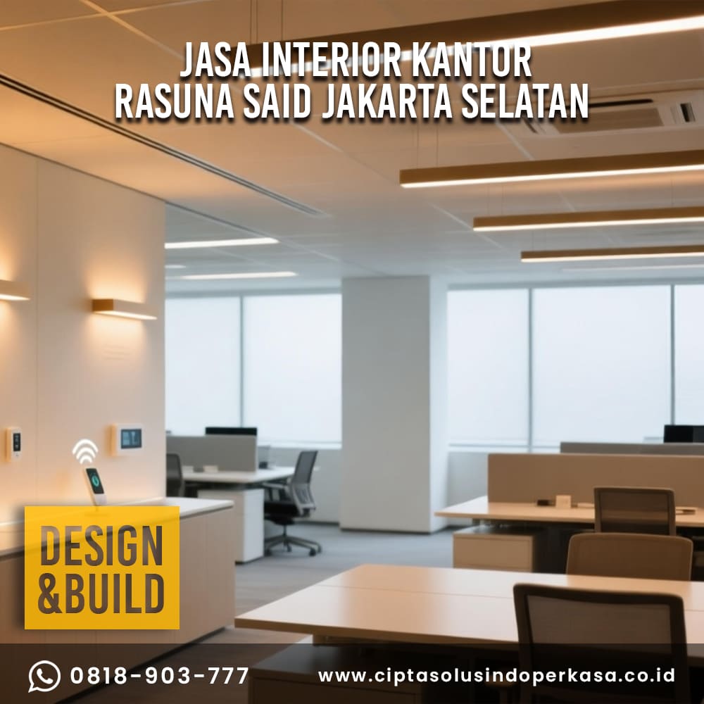jasa interior kantor rasuna said