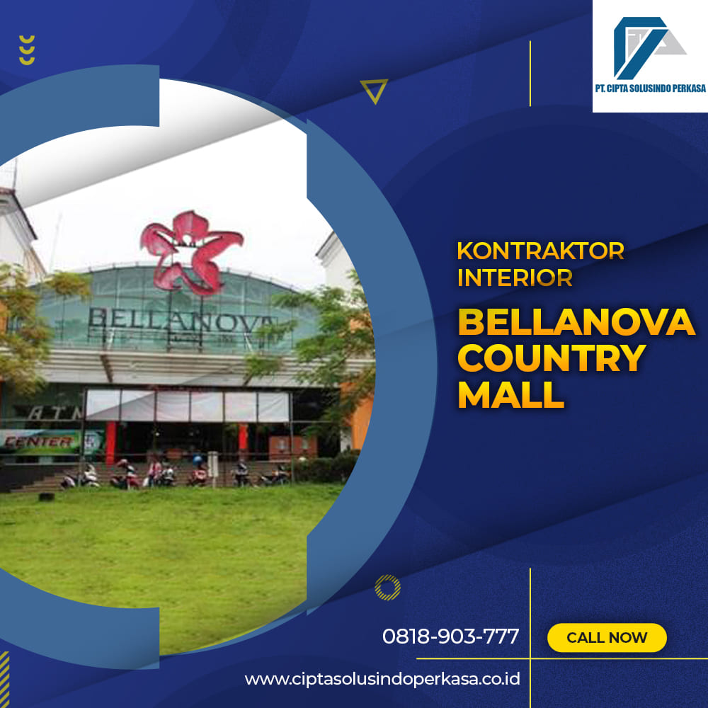 kontraktor interior bellanova country mall
